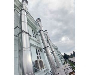 Ducting for dust extraction and handling systems