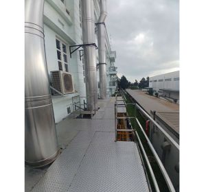 Ducting for dust extraction and handling systems