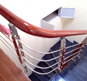 Stainless steel staircase 02