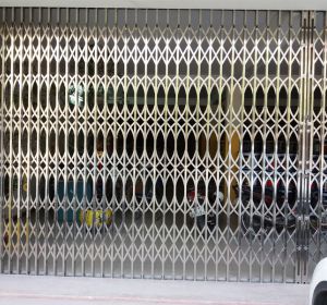 Stainless steel folding door 04