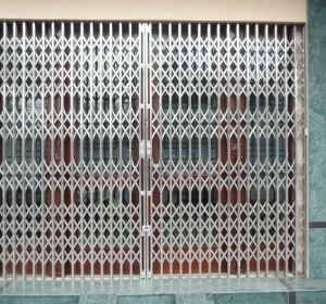 Stainless steel folding door 01