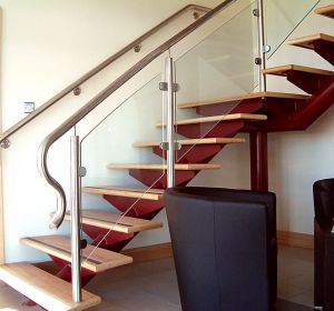 Stainless steel staircase 03