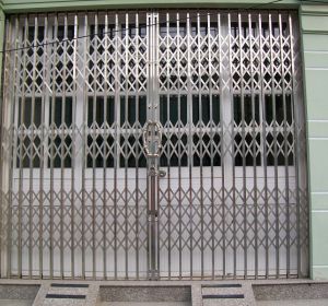 Stainless steel folding door 03