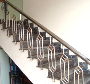 Stainless steel staircase 01