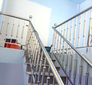 Stainless steel staircase 05